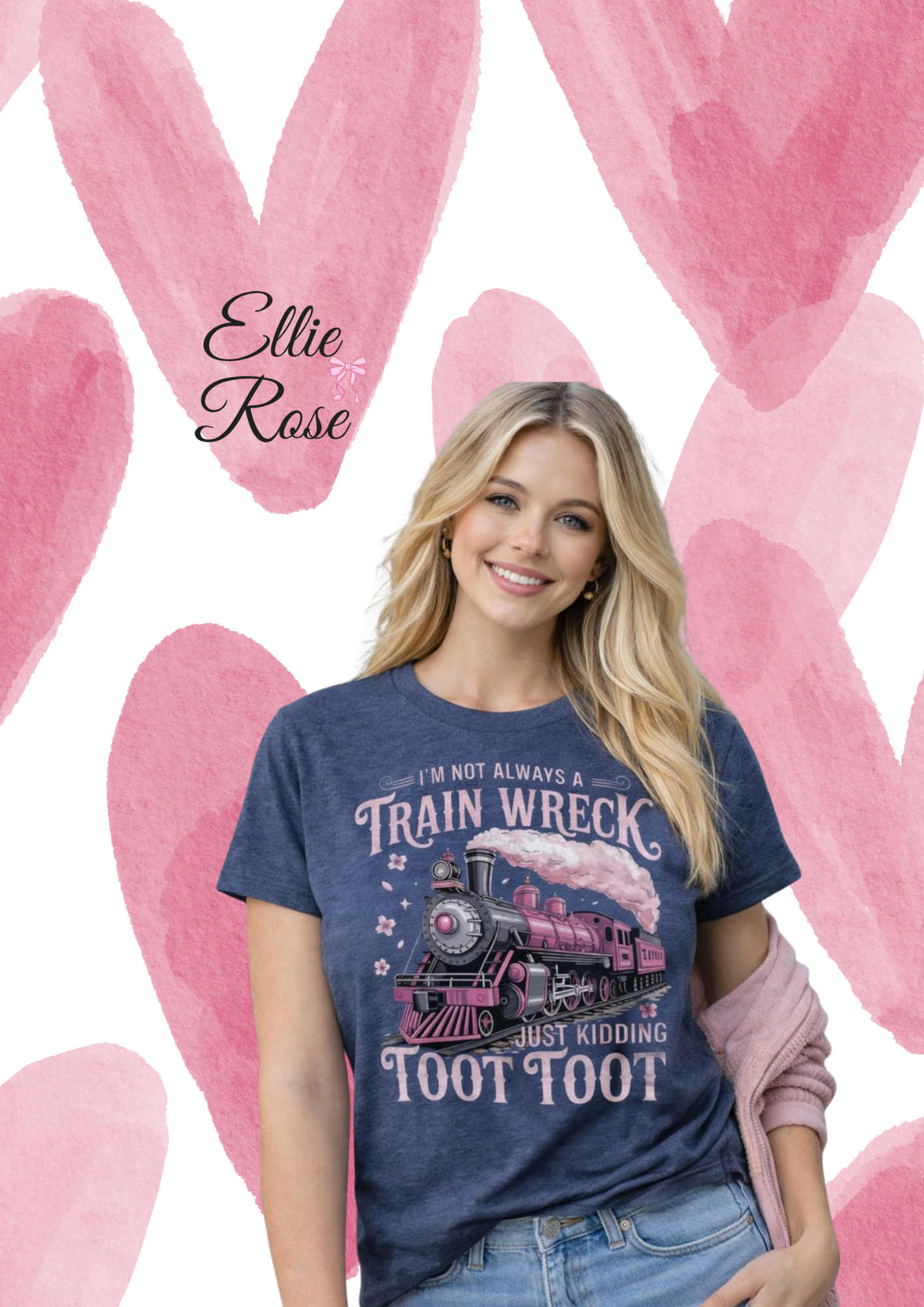 Funny Train Wreck T Shirt